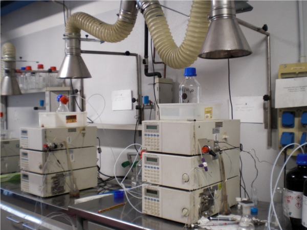twin set of HPLC systems