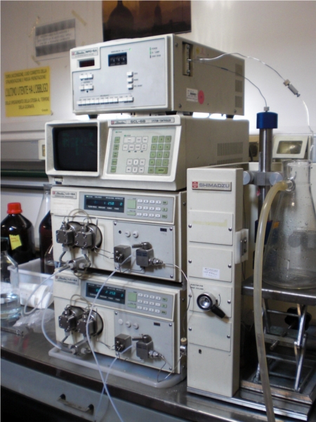 preparative HPLC system