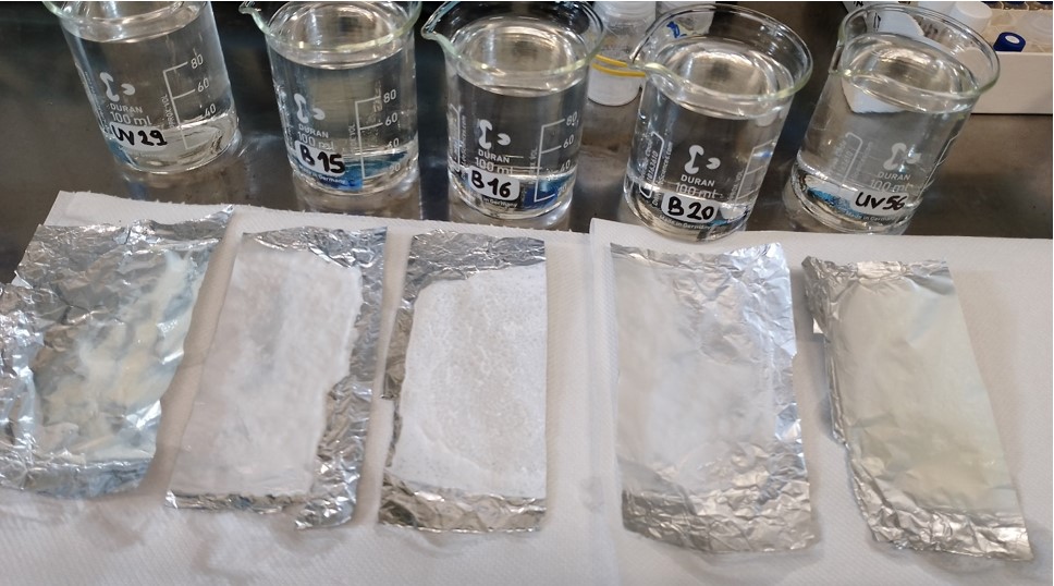 Determinazione della CO 2 sviluppata durante le prove di biodegradazione